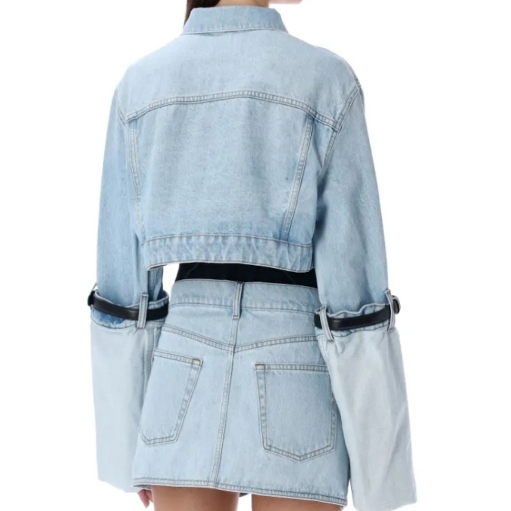 Coperni Sky Blue Denim Jacket - Picture 3 of 9